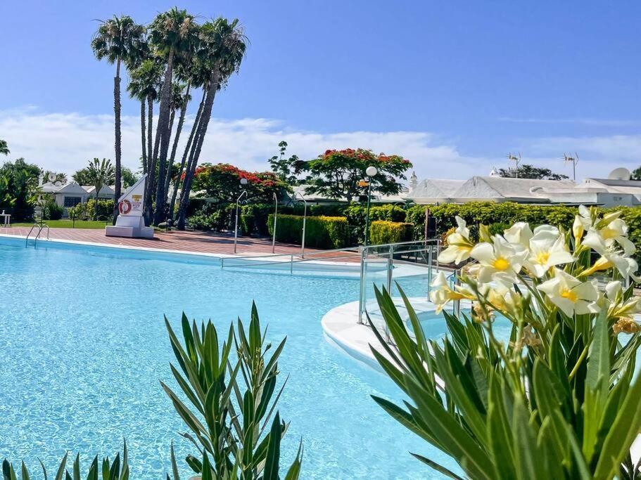 Appartamento Cozy & Modern W/private Garden Bbq+wifi Maspalomas (Gran Canaria)